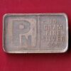 Silver bar : P & N kalashmark fine silver - S7206