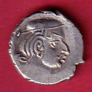 ANCIENT INDIA KSHATRAP DYNASTY KINGS PORTRAIT RARE SILVER Beautiful Coin- S7221
