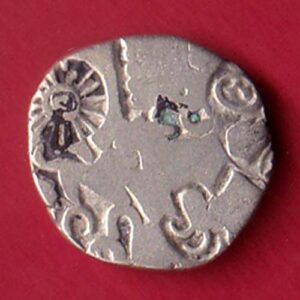 ANCIENT INDIA MAURYAN PERIOD MAGADH DYNASTY SILVER PUNCHMARK - S7267