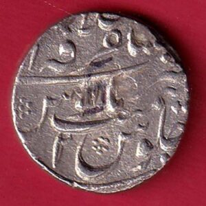 mughals Shahaalam ajmer mint one rupee silver coin- S7319