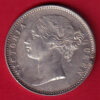 EAST INDIA COMPANY 1840 DIVIDED LEGEND VICTORIA QUEEN ONE RUPEE SILVER COIN– SA3617