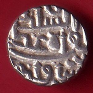 Mghals Akbar Gujarat Type Silver tanka beautiful coin – SA3675
