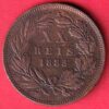 Portugal 20 Réis – Luíz I 1883 copper coin- Sa3743