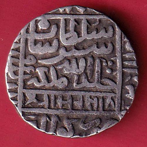 Delhi sultan suri dynasty islam shah suri One tanka silver coin- Sa3759