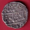 Mughals mohammed shah one rupee coin-SA3774