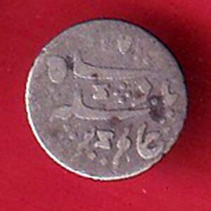 Madras Presidency 1/16 Rupee ah 1172 / ry 6 Weight – 0.69 gm – Alamgir II beautiful silver coin- ta1216