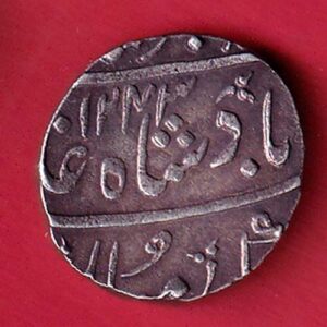 BOMBAY PRESIDENCY INO AKBARSHAH AHMEDABAD MINT ONE RUPEE SILVER COIN - ta1218