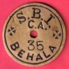Bank token : S.B.I.  C.A. Behala 35- va4254