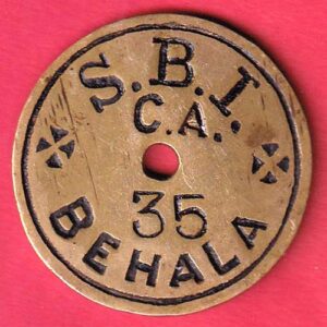 Bank token : S.B.I. C.A. Behala 35- va4254