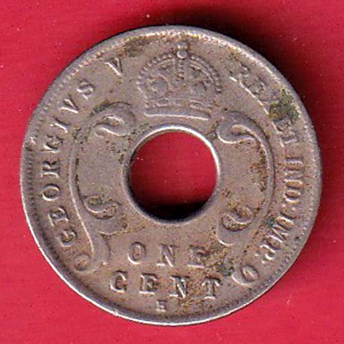 East Africa Uganda 1912 Georgivs v Five Cents – s7539