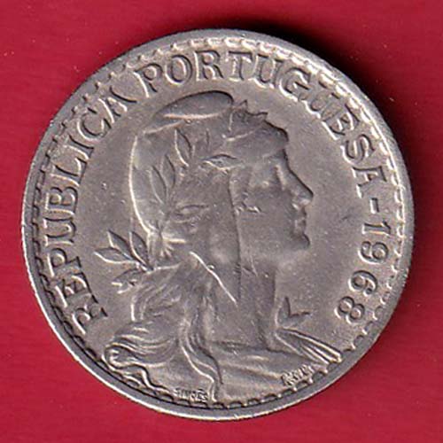 Portugal 1 Escudo 1968- S7542