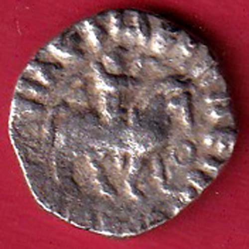 Ancient India Indo schithian azes coin- aa1496