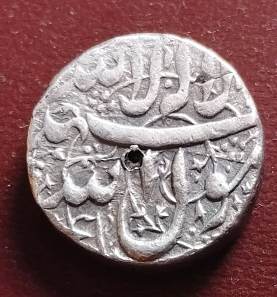 Mughals jahangir ahmednagar mint rupee - AA1510