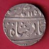 Awadh State 3 pectal mark on top INO mo.shah safdar jang muhammadabad banaras mint  115*ah ry 23 One rupee silver coin- S7423