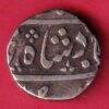 MARATHA CONF ANKUSHI MARK “DOUBLE FLAG” AHEMEDABAD MINT HALF RUPEE SILVER COIN - S7461