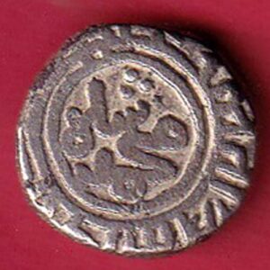 Delhi Sultan Muhammad Shah 6 Gani copper Coin– s7521