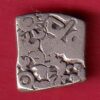 ANCIENT INDIA MAURYAN PERIOD  MAGADH DYNASTY SILVER PUNCHMARK- S7554