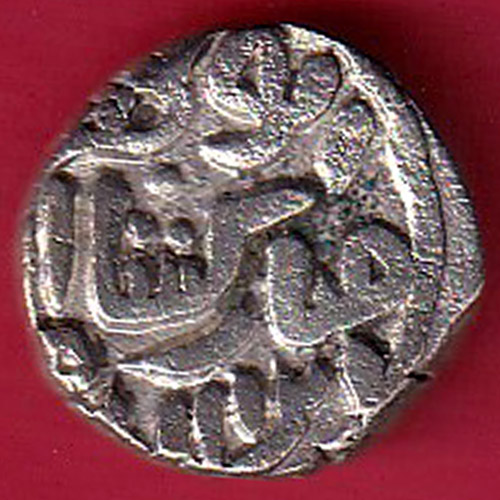 DELHI SULTAN TUGHLOUQUE SHAH 4 GANI COIN- SA3803