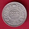 british india 1917 george v TWO ANNAS silver coin - sa3838