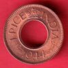 British india king george vi 1944 LAHORE MINT one pice copper coin- sa3855