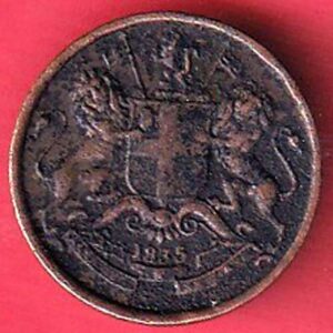 EAST INDIA COMPANY 1935 1/12 anna COPPER COIN- sa3858