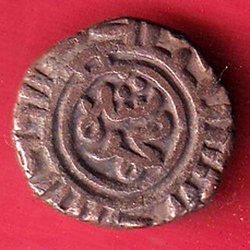 DELHI SULTAN TUGHLOUQUE SHAH 4 GANI COIN- sa3859