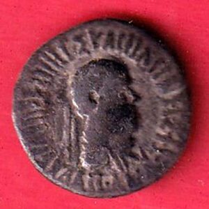 copper coin of apollodotus I of indo greek –sa3882