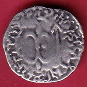 ANCIENT INDIA NAHAPAN DYNESTY KINGS PORTRAIT SILVER COIN - FEH45