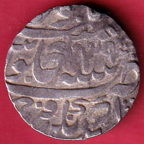 Bangas Nawab of Farrukhabad,  Ahmednagar Farrukhabad Mint, One Rupee silver coin-S7623