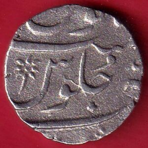 mughals Shahjaha III surat mint  one rupee silver coin-S7625