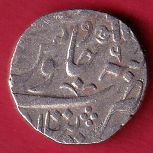 Baroda State Aanad Rao Gayakwad Ah 1227 PETLAD MINT hindi "Aa" One Rupee-S7626