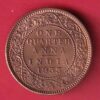 BRITISH INDIA 1933 ONE QURTER ANNA GEORGE VI COPPER COIN-sa3902