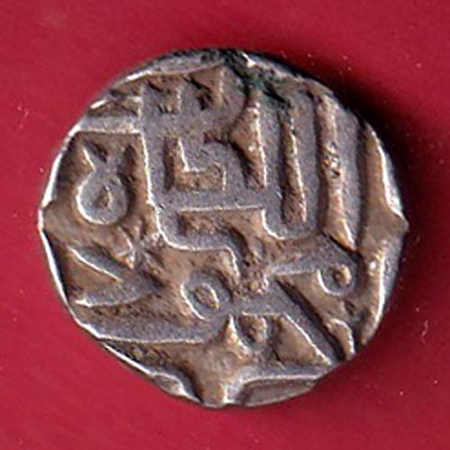 GUJARAT SULTAN MAHMUD SHAH half TANKA SILVER COIN – sa3948