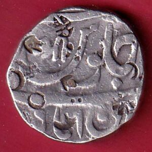 MARATHA CONF. CHAKAN MUMINABAD MINT ONE RUPEE SILVER COIN- FEH301
