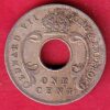 East Africa 1909 one Cents – Edward VII coin– s7816