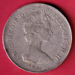 World coin : D.G. REG. Elizabeth 1981 – s7830