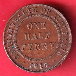 Australia Penny – George V 1918-S7915