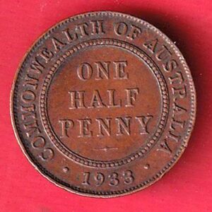 Australia Penny – George V 1933-S7917