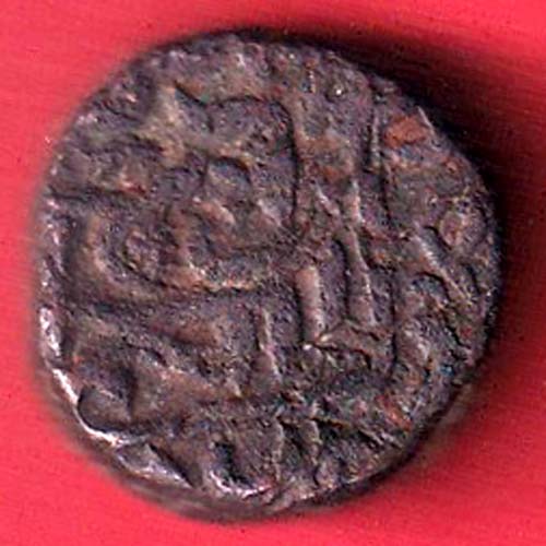 KHANDESH SULTANATE BAHADUR SHAH ONE FALUS COPPER COIN-sa3985