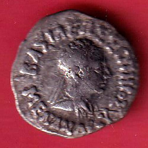 Indo-Greek Kingdom Apollodotus II 1 Drachma SILVER coin- feh348