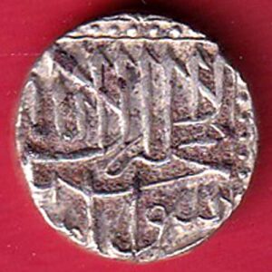 MUGHALS MOHD. AKBAR MAHMUDI SILVER COIN– feh371