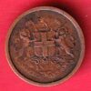 East india 1833 pie copper coin – s7949