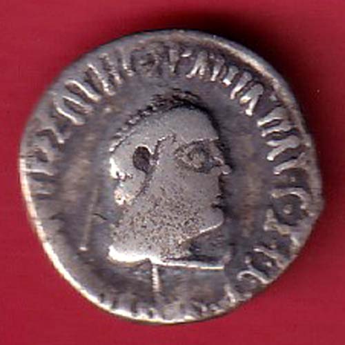 Indo-Greek Kingdom Apollodotus II 1 Drachma SILVER coin - S7960