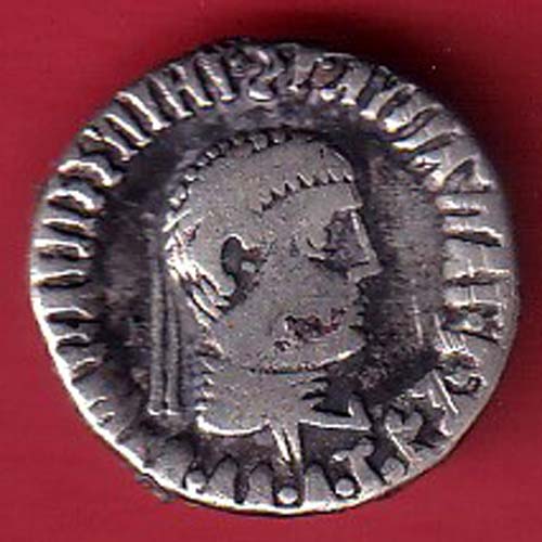 Indo-Greek Kingdom Apollodotus II 1 Drachma SILVER coin- S7961
