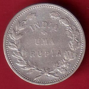 Portuguese India Uma rupee 1912 BEAUTIFUL SILVER COIN- S8020