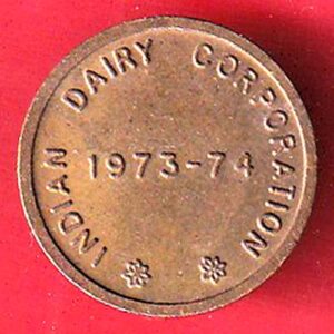 TOKEN : INDIAN DAIRY CORPORATION FLOOD 1973-74- s8076