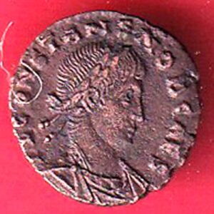 Roman Empire (27 BC - 395 AD) Constans GLORIA EXERCITVS Nummus beautiful copper coin - s8079