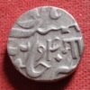 Baroda State Manaji Rao one rupee RARE silver coin