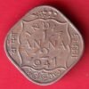 BRITISH INDIA 1947 GEORGE VI 1/2 ANNA RARE COIN – HB196