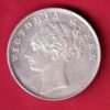 EAST INDIA COMPANY 1840 CONTINIOUS LEGEND VICTORIA QUEEN BEAUTIFUL ONE RUPEE SILVER COIN  – HB67